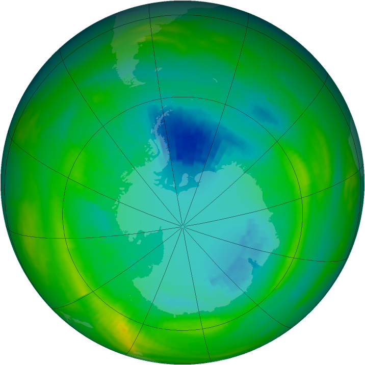 Ozone Map 1979-08-31